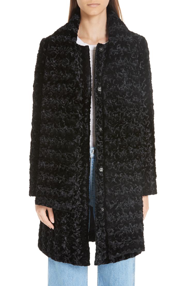 Women's Halogen Hooded Puffer Jacket - Black