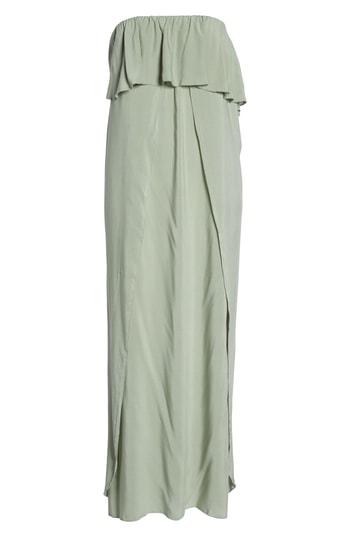 Women's Elan Strapless Maxi Cover-up Dress - Green