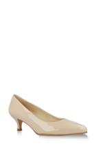 Women's Ukies Phyllis Kitten Heel Pump .5 M - Beige