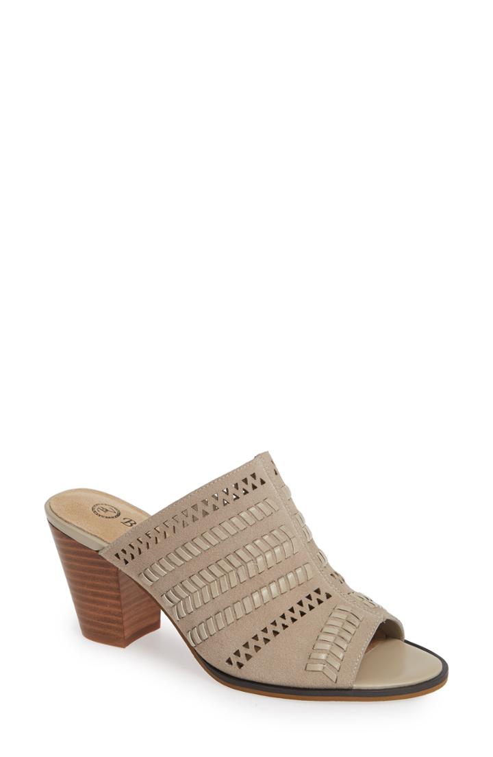 Women's Bella Vita Koraline Open Toe Mule N - Grey