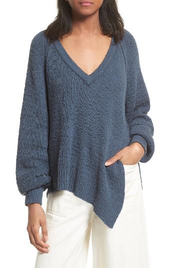 Women's Free People West Coat Cotton Pullover - Grey