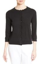 Women's Kate Spade New York Scallop Silk Blend Cardigan
