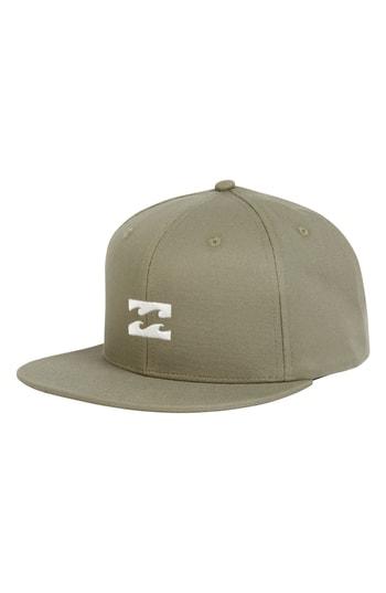 Men's Billabong All Day Snapback Baseball Cap - Green