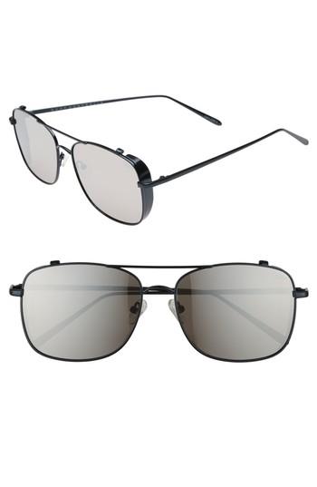 Men's Quay Australia Weekend Warrior 60mm Navigator Sunglasses - Gold / Green