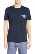 Men's Sol Angeles Waves Pocket T-shirt - Blue