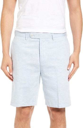 Men's Peter Millar Carmel Linen Blend Shorts