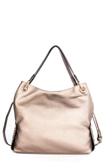 Celine Dion Symphony Faux Leather Hobo - Grey