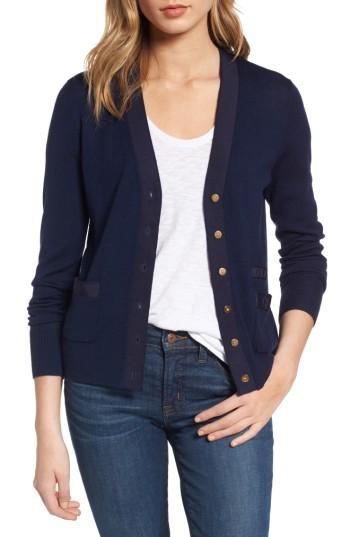 Women's J.crew 'harlow' Cardigan - Blue
