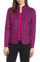 Women's Ming Wang Textured Jacket - Red