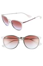 Women's Ray-ban 'youngster' 54mm Sunglasses - Violet Gradient