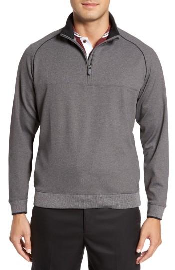 Men's Bobby Jones Xh20 Banded Bottom Pullover - Grey