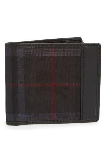Men's Burberry Horseferry Check Billfold Wallet -