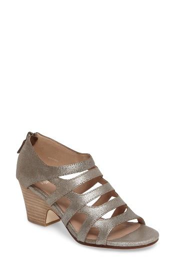 Women's Eileen Fisher Dawson Sandal M - Black