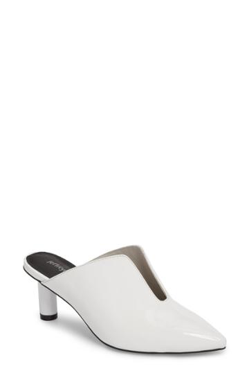 Women's Jeffrey Campbell Saltaire Pointy Toe Mule .5 M - White