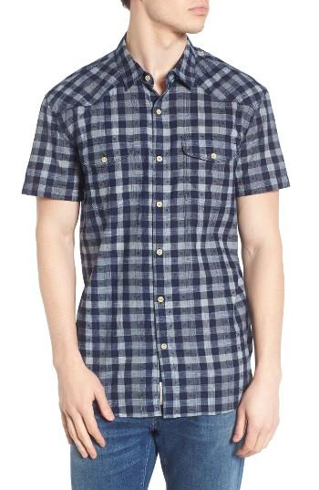 Men's Lucky Brand Check Western Shirt