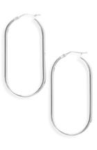 Women's Bony Levy 14k Gold Oblong Hoop Earrings (nordstrom Exclusive)