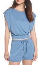 Women's Joe's Cutoff Sweatshirt - Blue