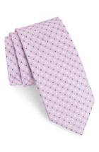 Men's Bonobos Benson Floral Silk Tie, Size - Purple