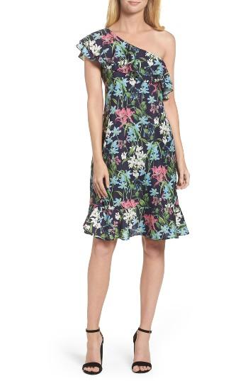 Women's Chelsea28 One-shoulder A-line Dress - Blue