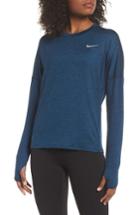 Women's Nike Dry Element Long Sleeve Top - Blue