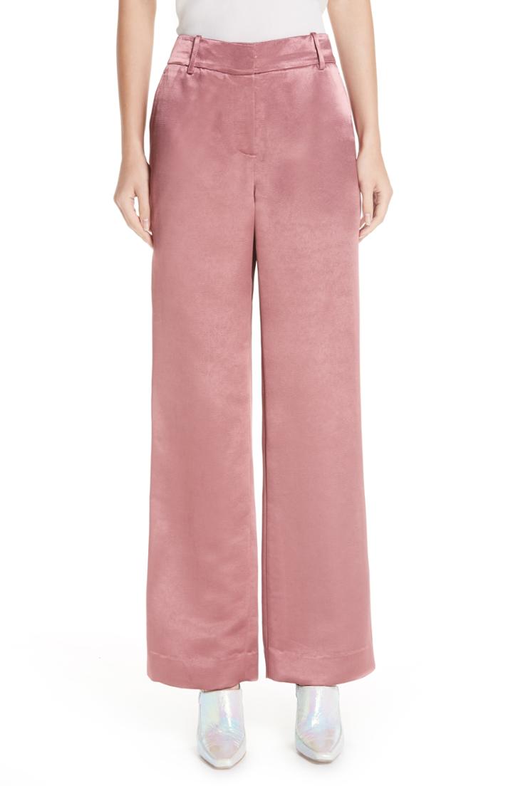 Women's Sies Marjan Textured Satin Pants