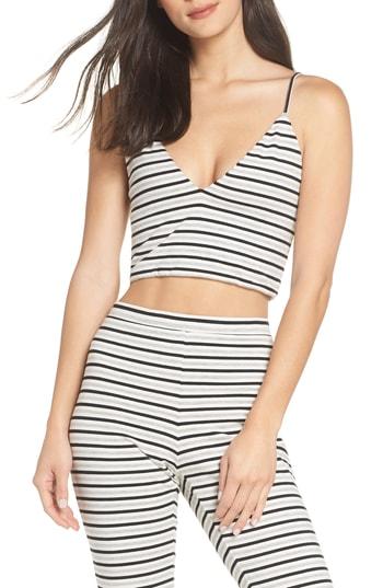 Women's Bb Dakota Casual Qt Crop Top - Ivory