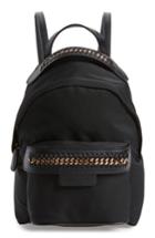 Stella Mccartney Mini Falabella Nylon Backpack - Black