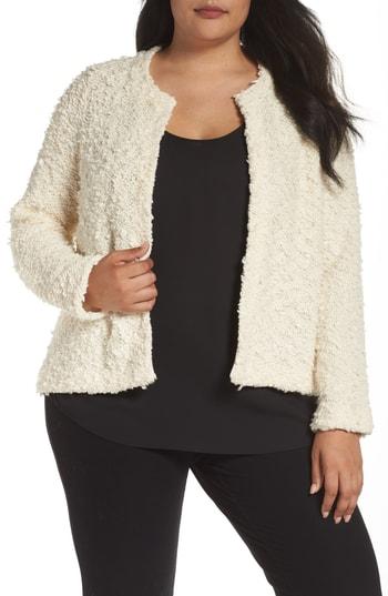 Women's Eileen Fisher Textured Organic Cotton Jacket