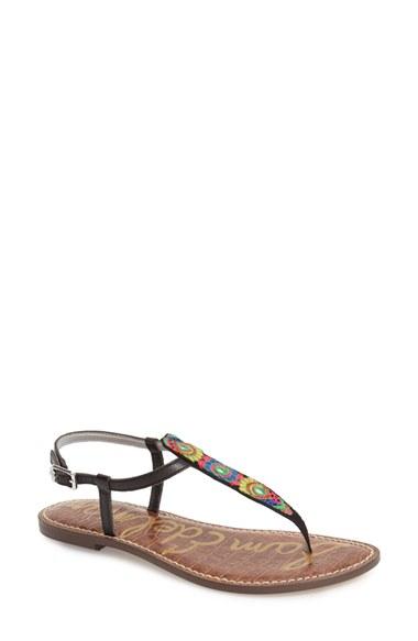 Women's Sam Edelman 'gigi' Sandal M - Black