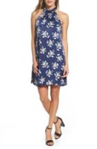 Women's Mary & Mabel Halter Trapeze Dress - Blue