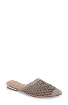Women's Linea Paolo Daisy Perforated Mule .5 M - Grey