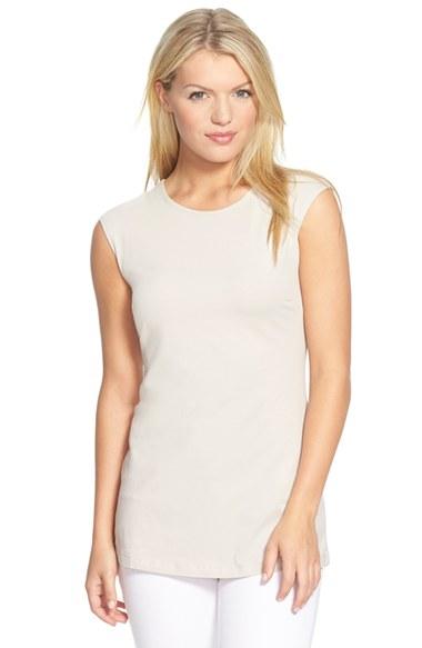 Petite Women's Nic+zoe 'perfect Layer' Tank P - Grey