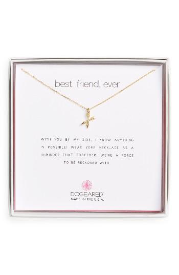 Women's Dogeared Best Friend Ever Pendant Necklace