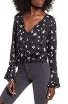 Women's Amuse Society Flirty Eyes Bell Sleeve Blouse