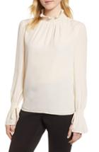 Women's Vince Camuto Smocked Neck Blouse