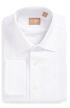 Men's Gitman Regular Fit Pleated Dress Shirt .5 34 - White