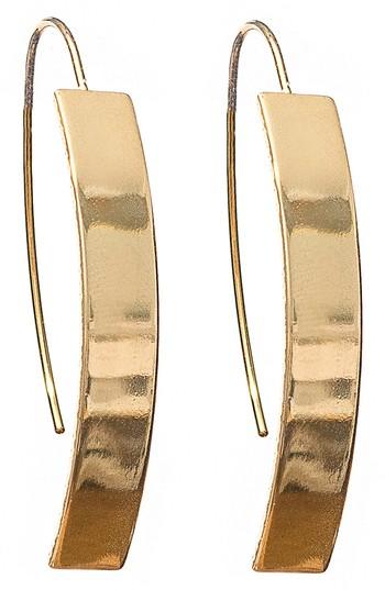 Women's Shoshanna Lee Curved Metal Earrings
