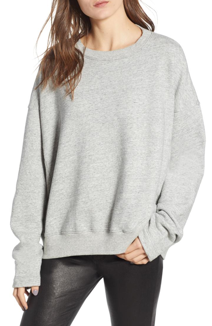Women's Ag Berdine Oversize Sweatshirt - Grey