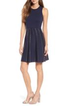 Women's Michael Michael Kors Studded Fit & Flare Dress - Blue