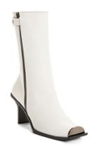 Women's Stella Mccartney Cap Toe Boot .5us / 38.5eu - White