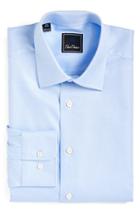 Men's David Donahue Regular Fit Oxford Dress Shirt .5 32/33 - Blue