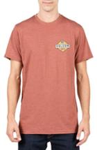 Men's Volcom Caution Graphic T-shirt - Brown