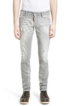 Men's Dsquared2 Grey Slim Fit Jeans Eu - Grey