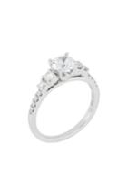 Women's Bony Levy Multi Stone Round Engagement Ring Setting (nordstrom Exclusive)