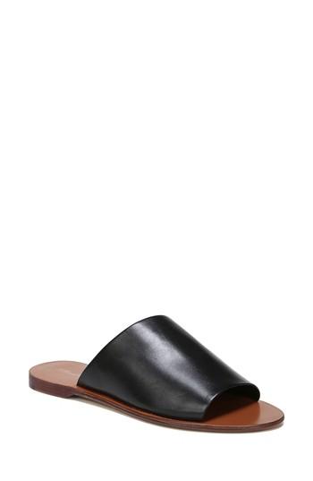 Women's Diane Von Furstenberg Barrett Slide Sandal .5 M - Black