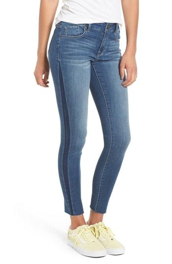 Women's 1822 Denim Shadow Side Skinny Jeans - Blue