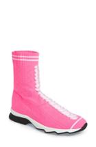 Women's Fendi Rocko-top Sock Sneaker .5us / 40eu - Pink