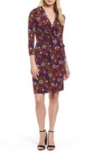 Women's Anne Klein Dot Print Faux Wrap Dress