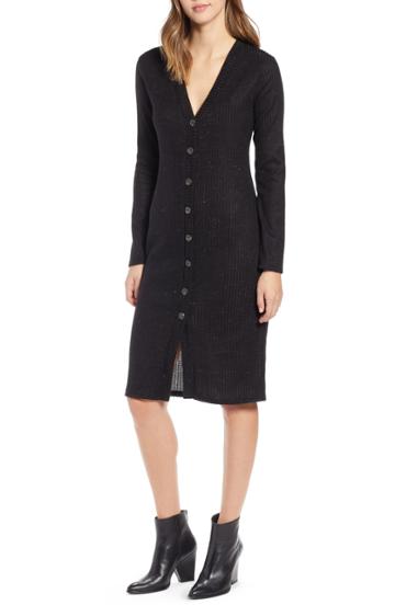 Women's Socialite Sweater Dress - Black
