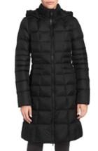 Women's The North Face 'metropolis Ii' Hooded Water Resistant Down Parka, Size - Black